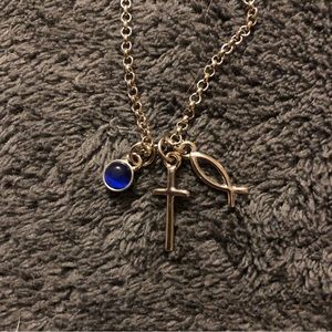 Lia Sophia Got To Have Faith Charm Necklace